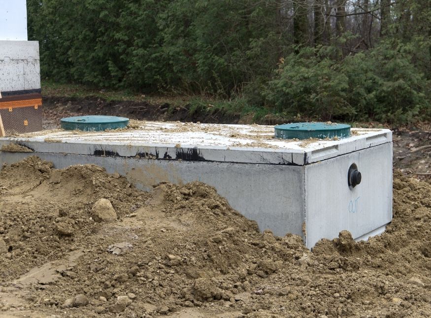 Septic system installation in Idaho